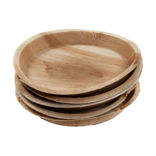 Palm Leaf 8" Round Plate