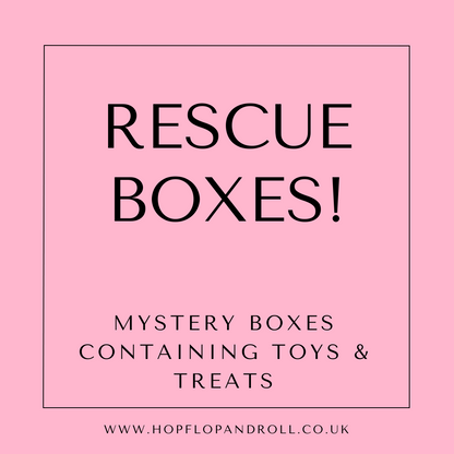 Mystery box for Fluffy Butt's Rescue