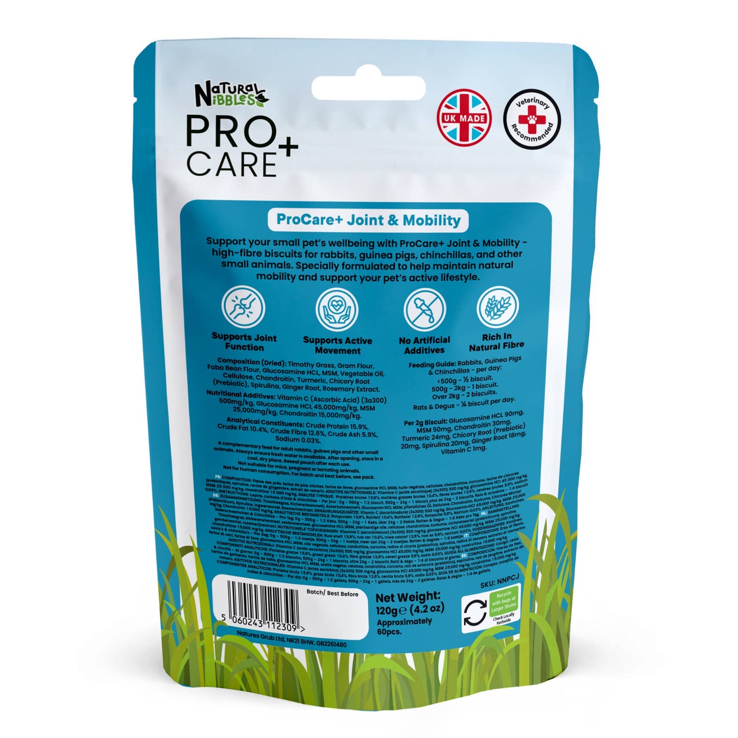 Natural Nibbles ProCare+ Joint & Mobility | Rabbit Treats