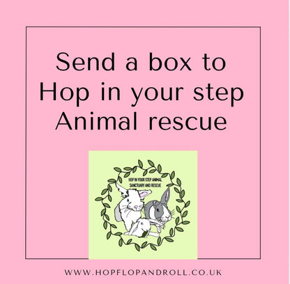 Mystery box for Hop in your step animal rescue